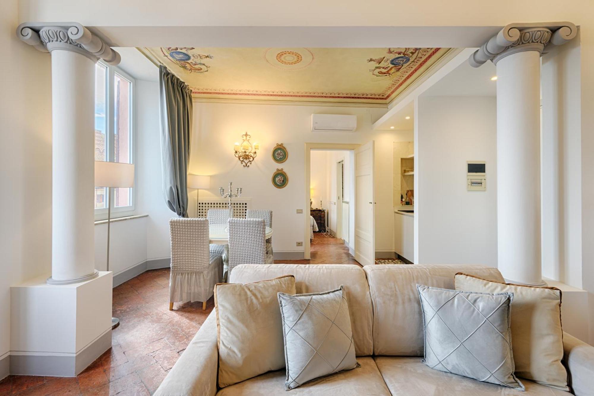 Palazzo Lenzi Apartment Siena Bagian luar foto
