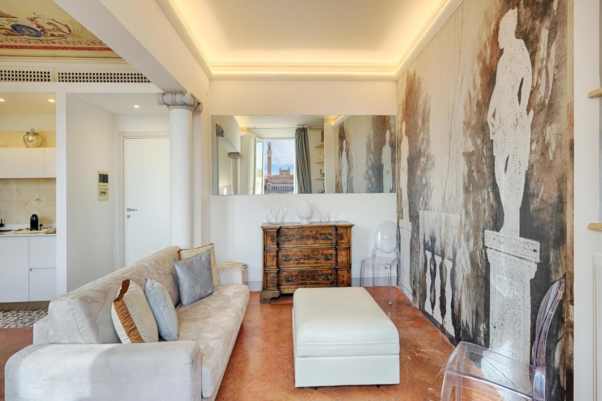 Palazzo Lenzi Apartment Siena Bagian luar foto
