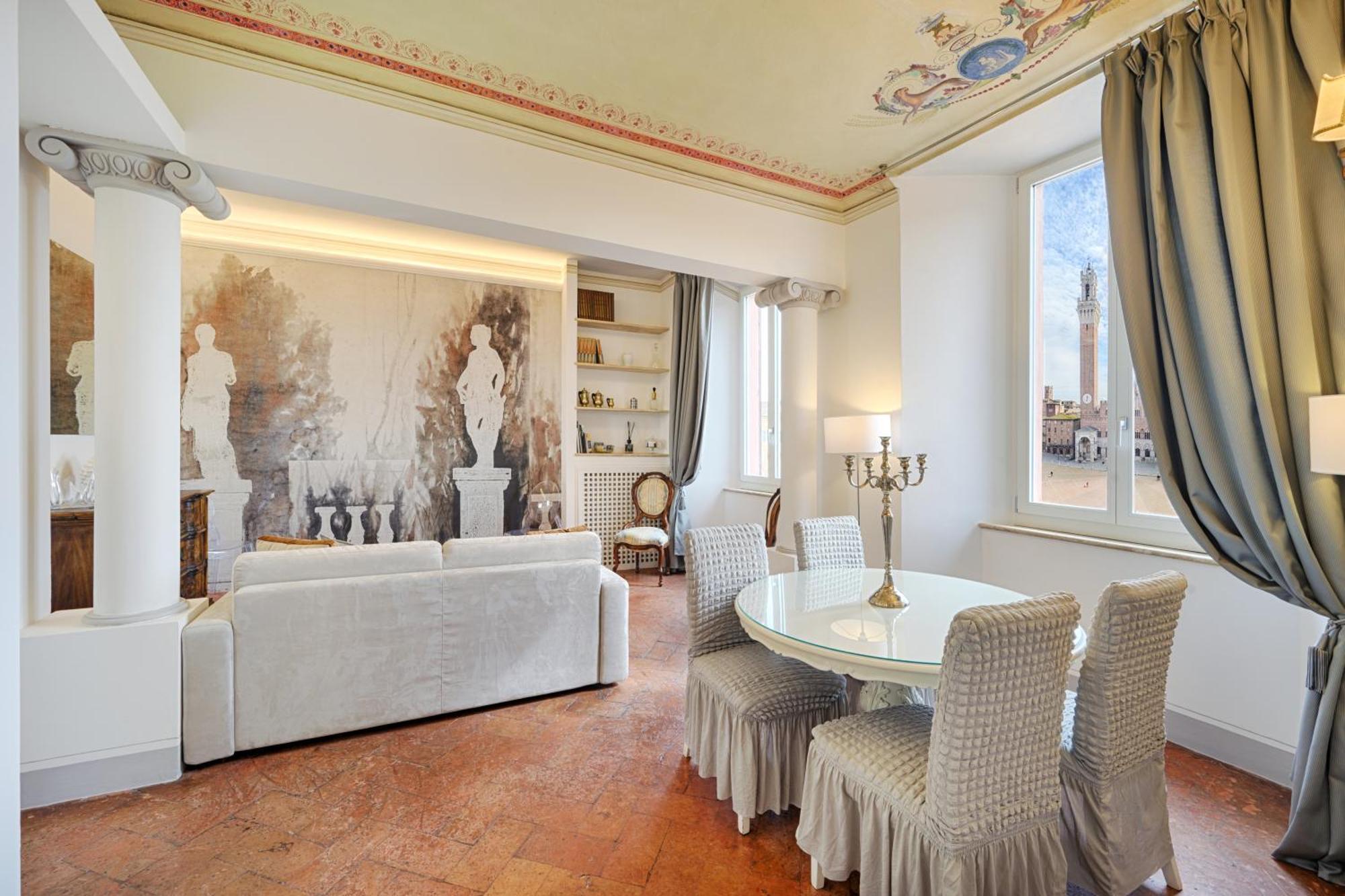Palazzo Lenzi Apartment Siena Bagian luar foto